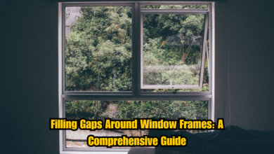 Filling Gaps Around Window Frames: A Comprehensive Guide